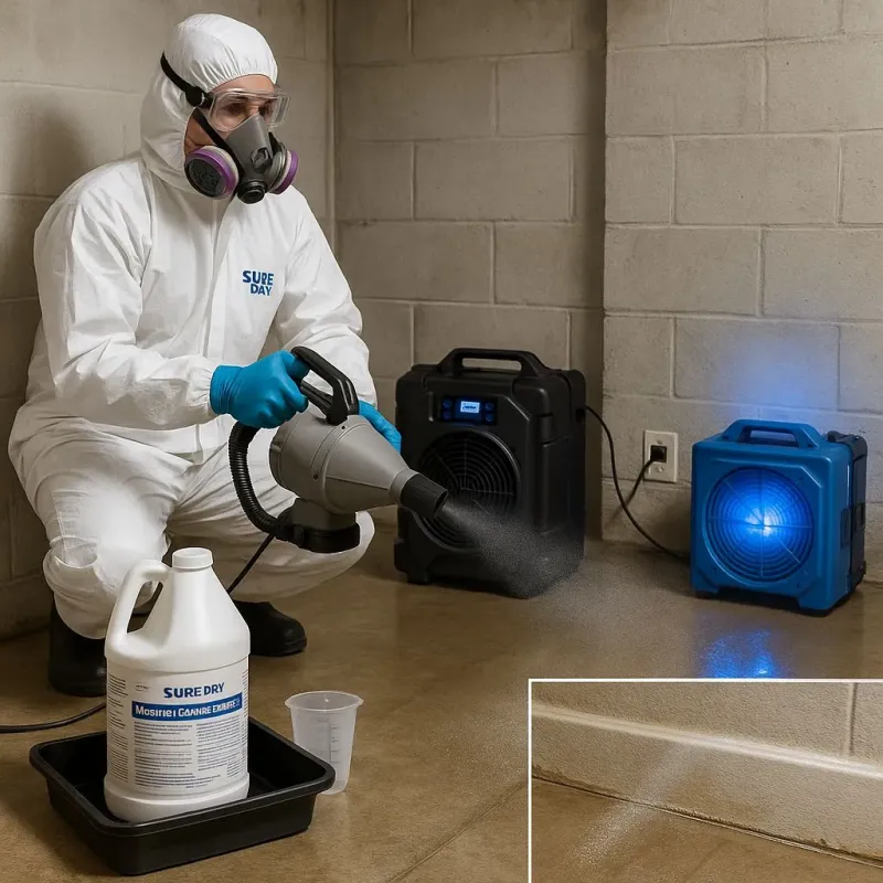 Sanitization and Odor Removal process in Harrison County, WV