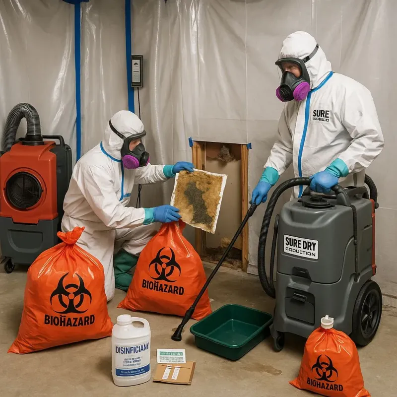 Contaminated Water Handling Protocols process in Harrison County, WV